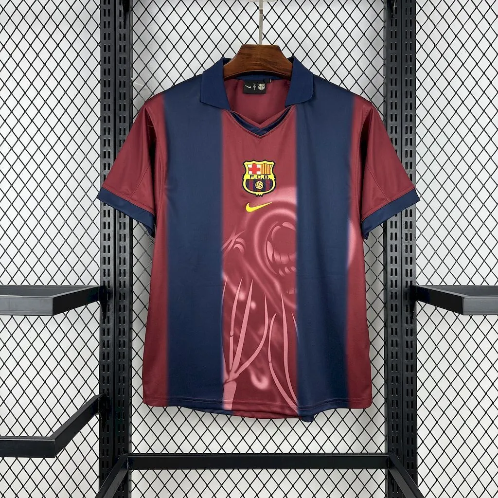 Barcelona x Cactus Jack Special Edition Kit Player Version Shirt AAAAJersey Wholesale Yupoo 6