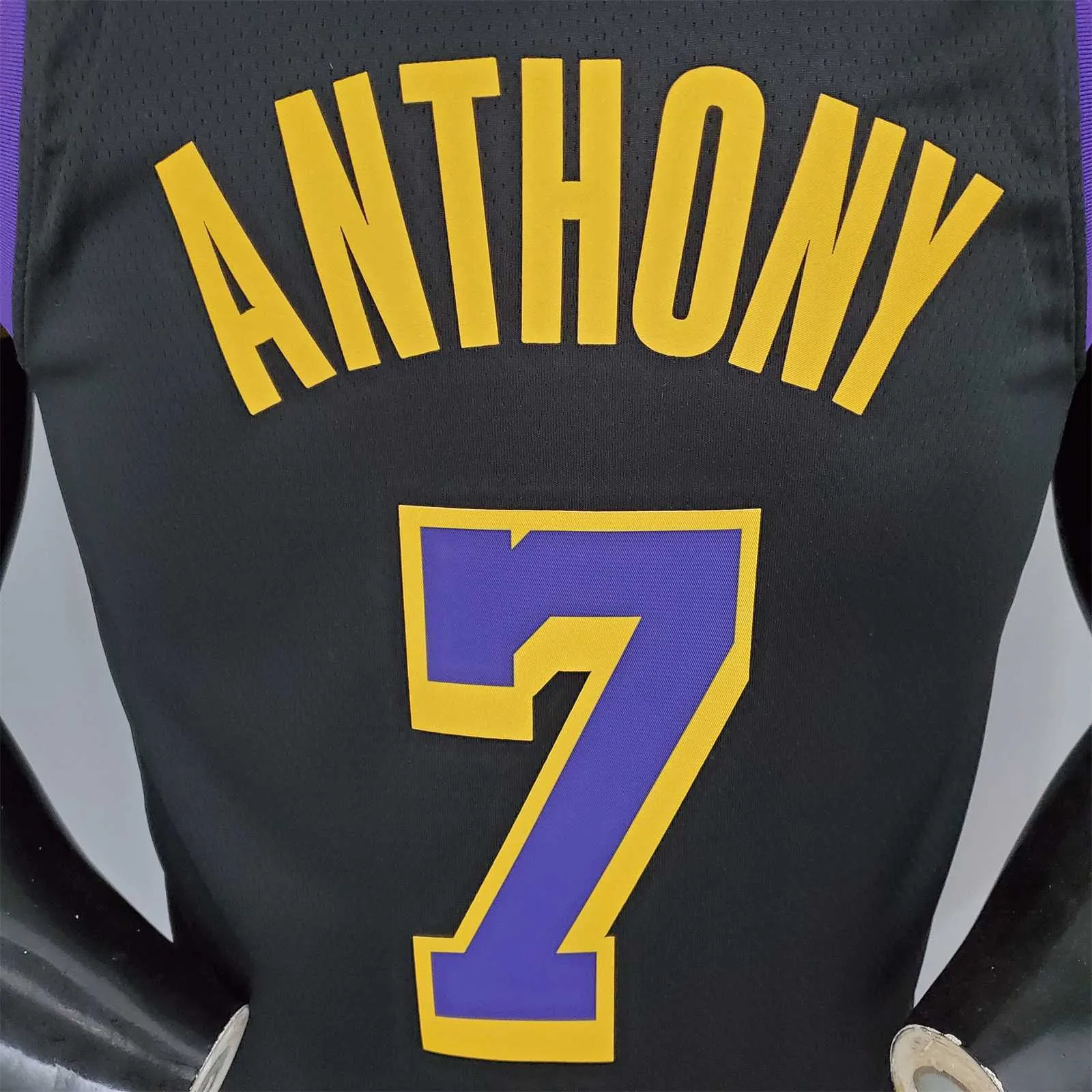 2021 ANTHONY#7 Lakers Bonus Edition Black 3