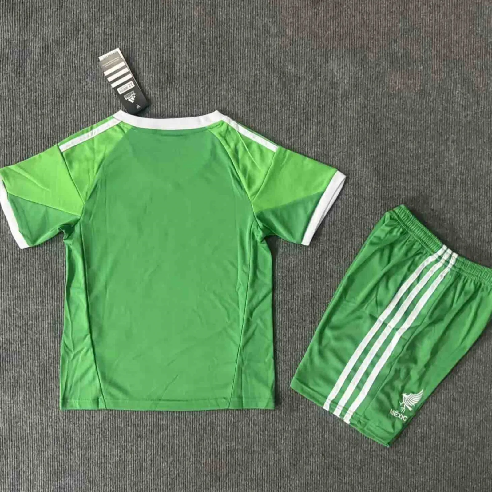 2025 Mexico Green Goalkeeper Kid Kits Youth Apparels AAAAJersey Yupoo 1