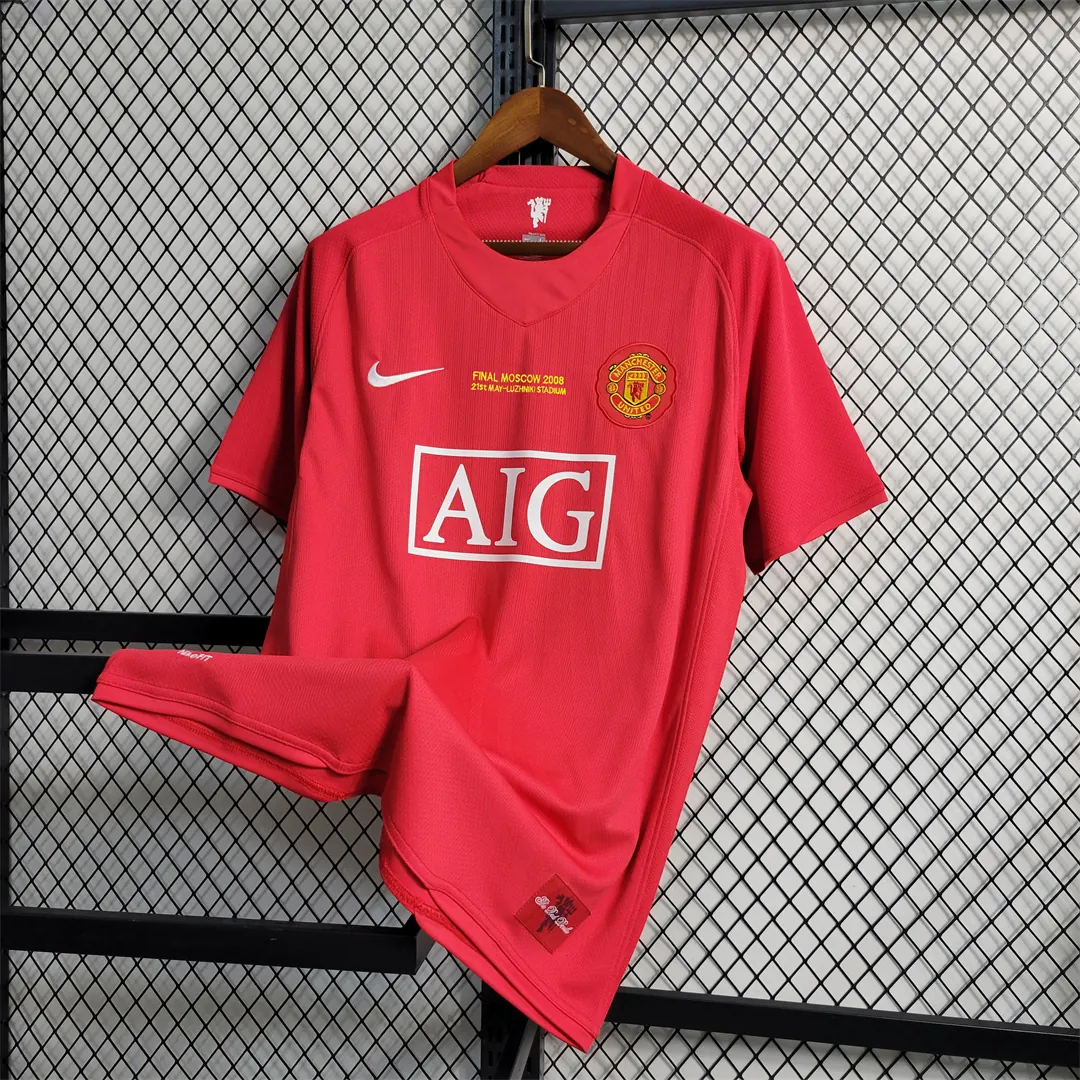 07-08 Manchester United Champions League version home 5