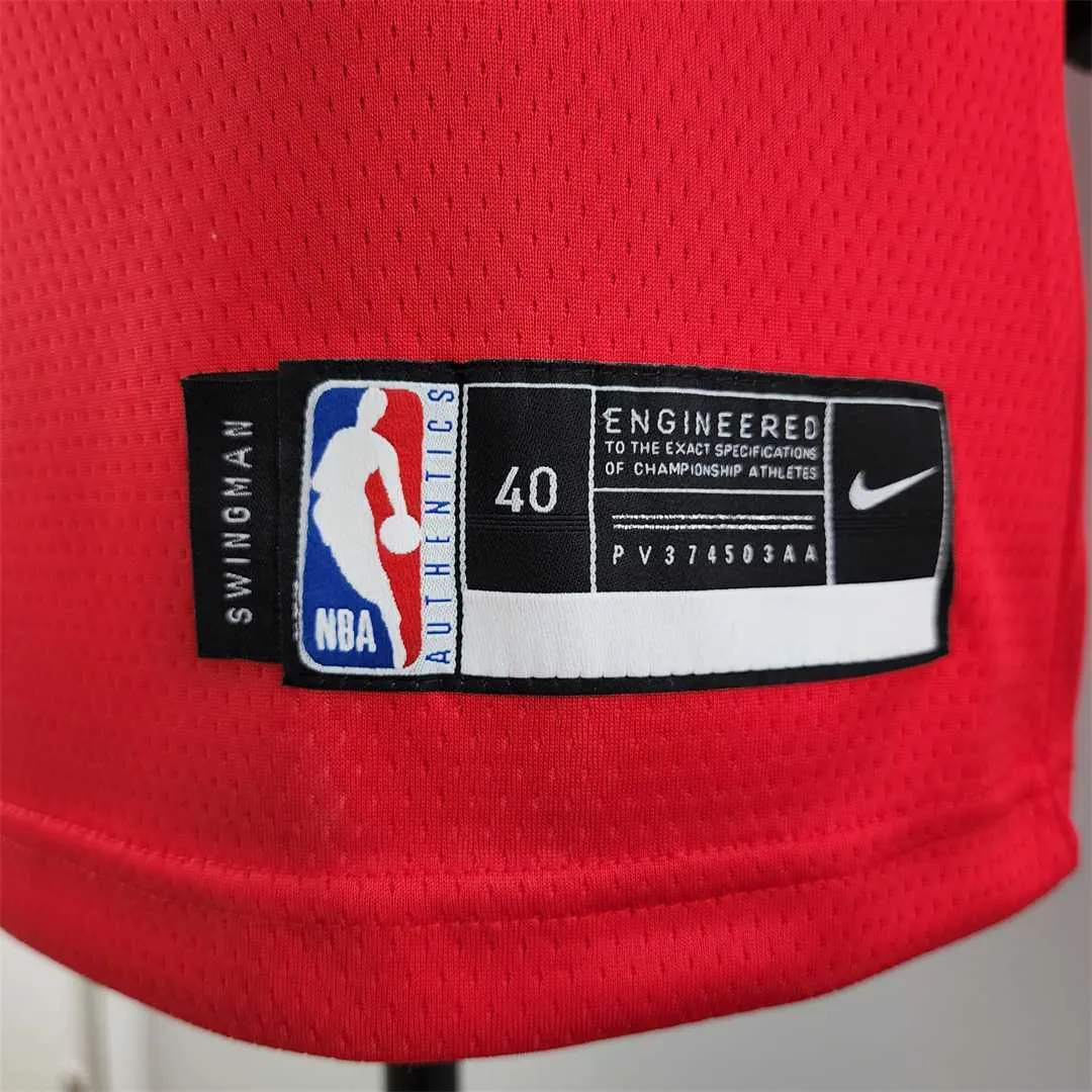 Rookie Philadelphia 76ers Iverson #3 red NBA Jersey 4