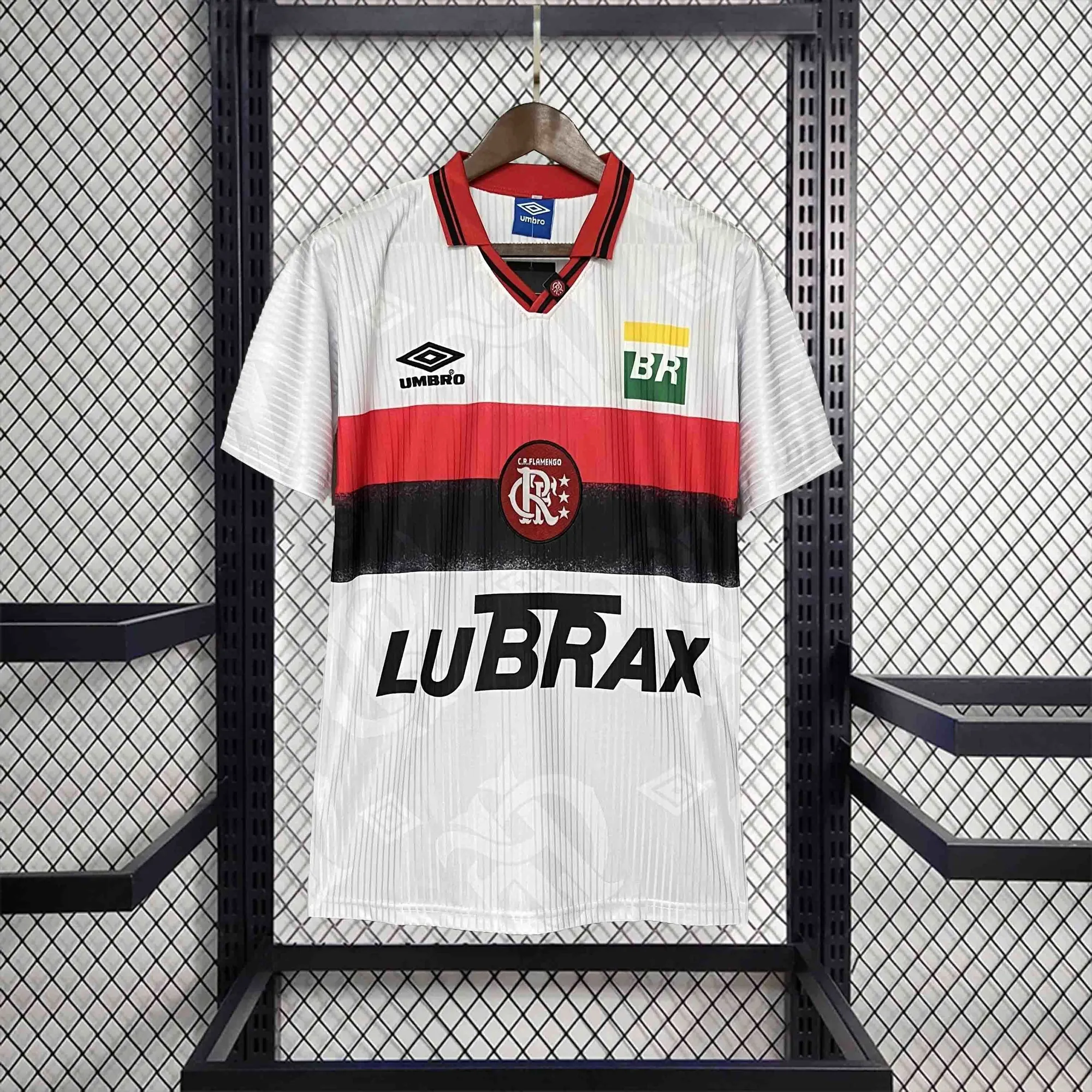97-98 Flamengo Away Retro Kit Vintage Shirt AAAAJersey Supplier Yupoo 5