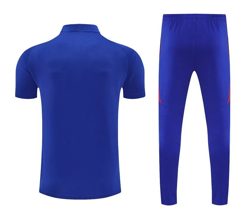 25-26 Spain Blue Training Blue Polo Kit Soccer AAAAJersey Yupoo 2