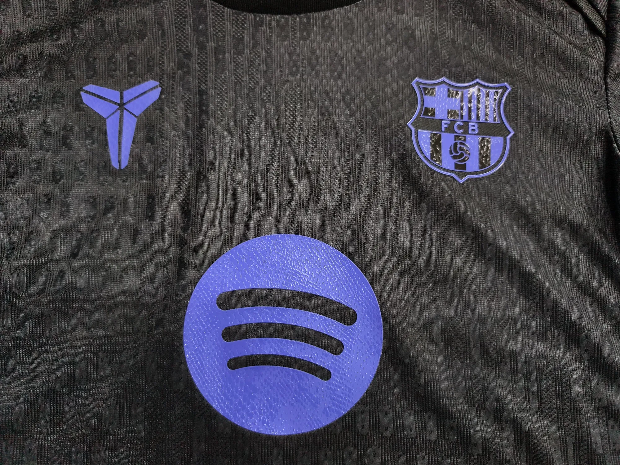 25-26 Kid Barcelona X Kobe Away Kit Player Version Youth Apparels AAAAJersey Supplier Yupoo 1