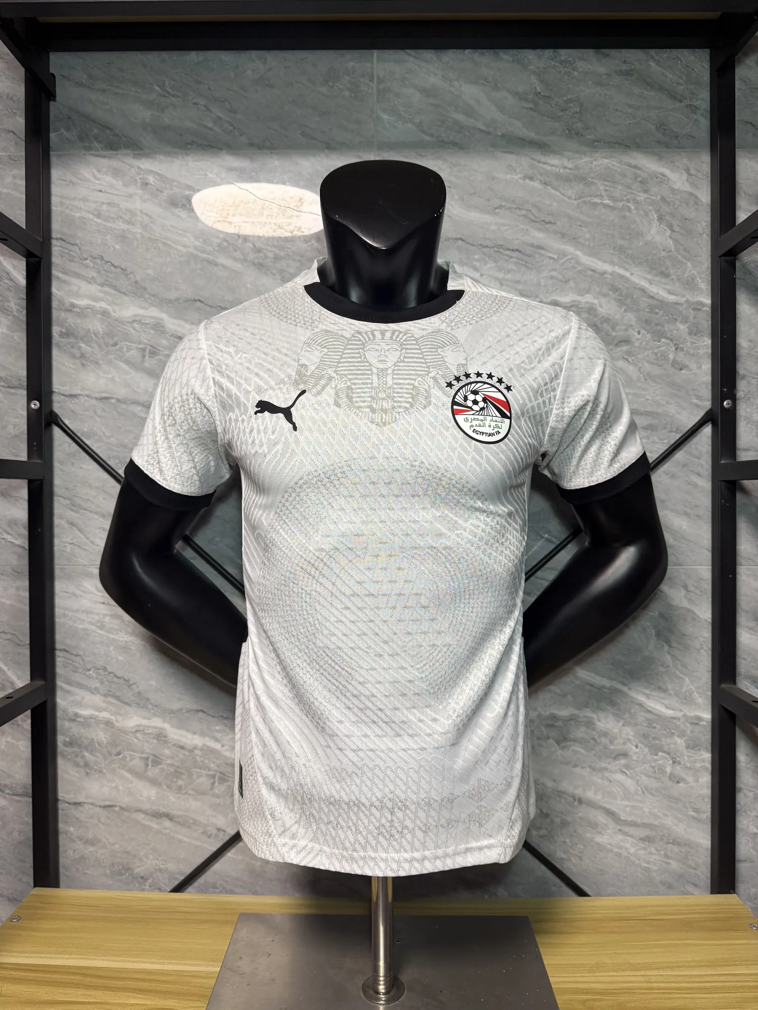 2025 Egypt Away Kit Player Version Football T-Shirt ete AAAAJersey Supply Yupoo 5