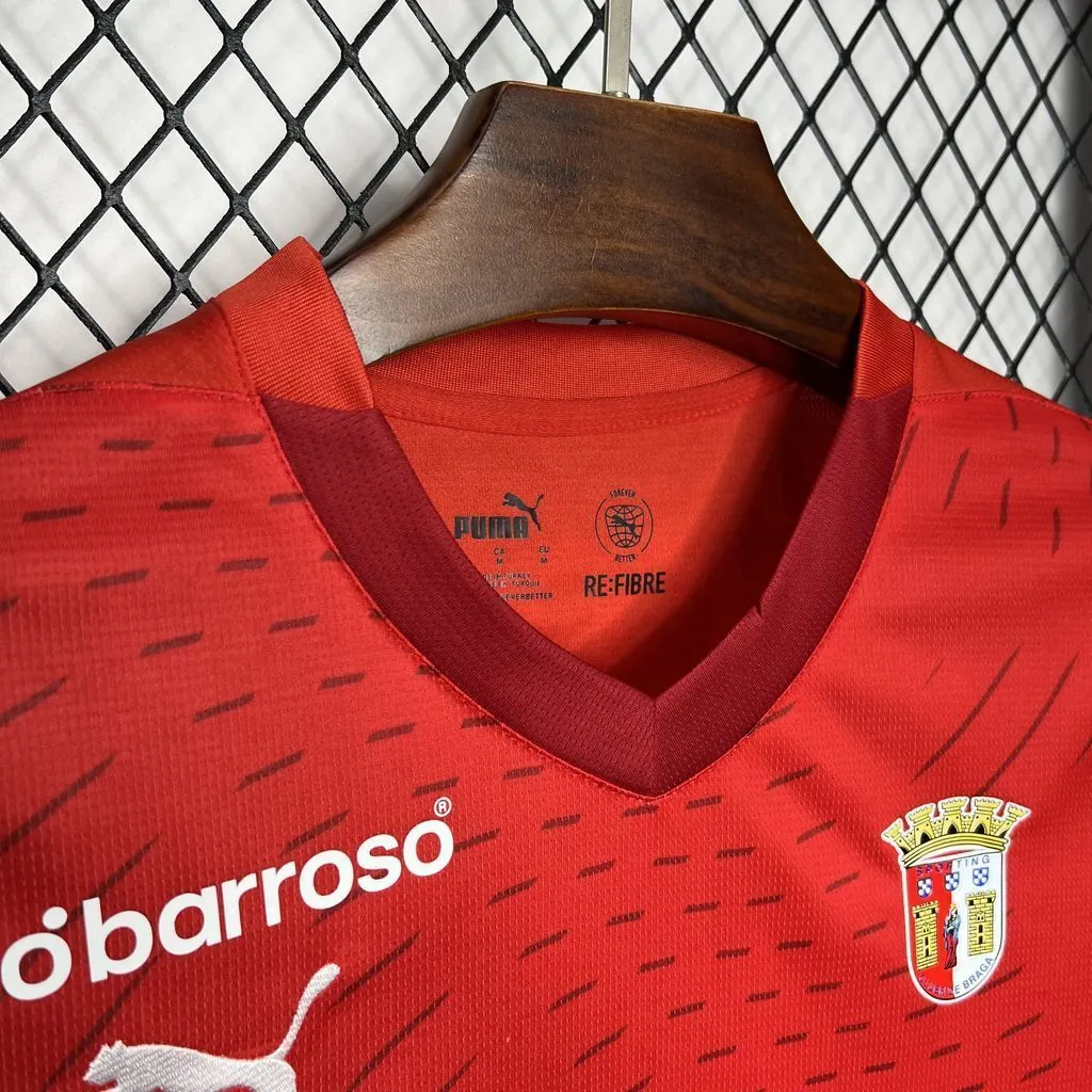 24-25 Braga Home Shirt Soccer Uniforms Soccer AAAAJersey Yupoo 6