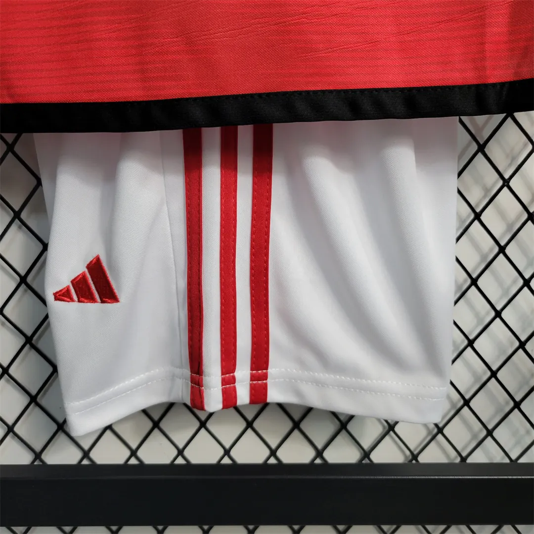 23-24 Flamengo home kids kit 9