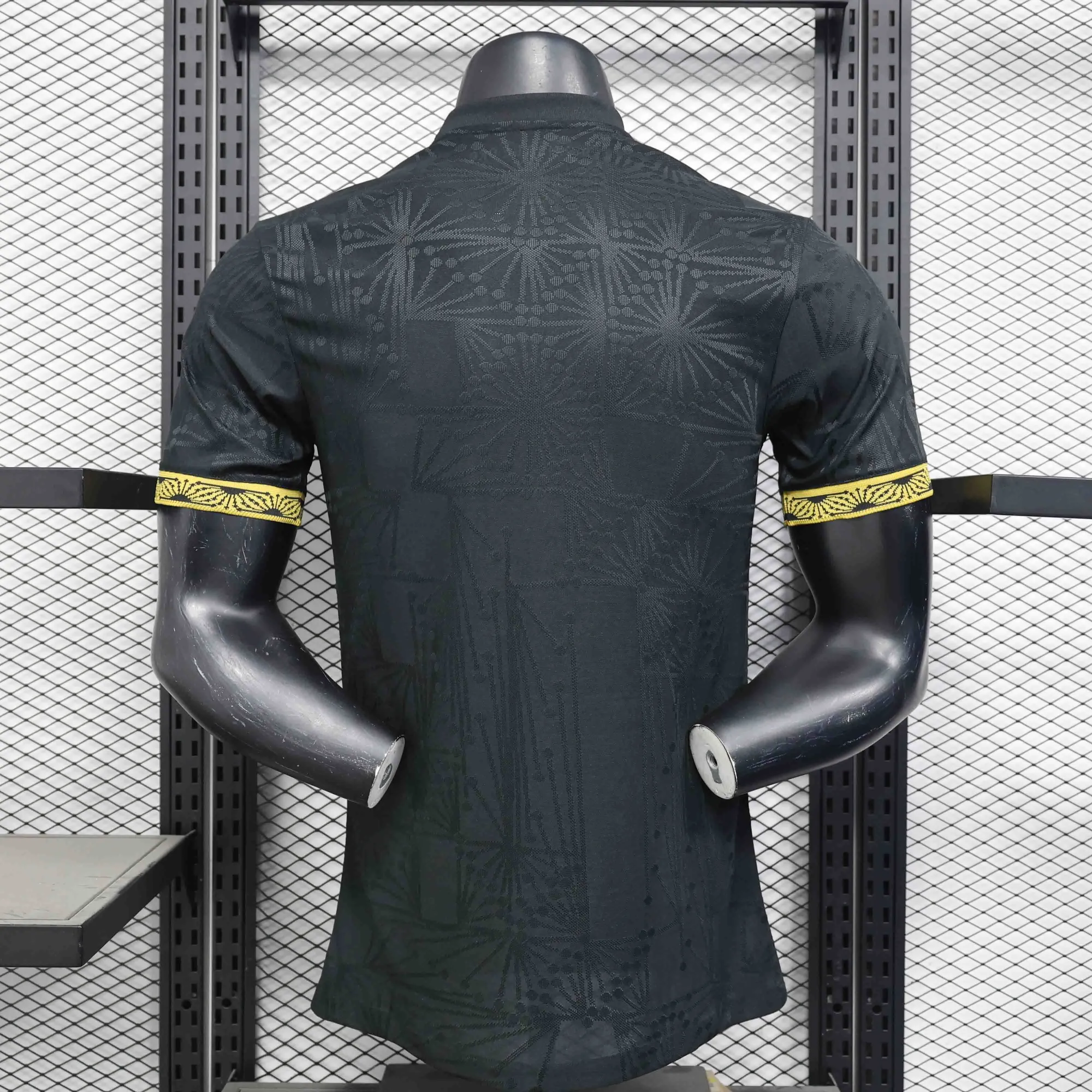2025 Mexico Gold Jersey Black Kit Player Version Shirt AAAAJersey Dropship Yupoo 3