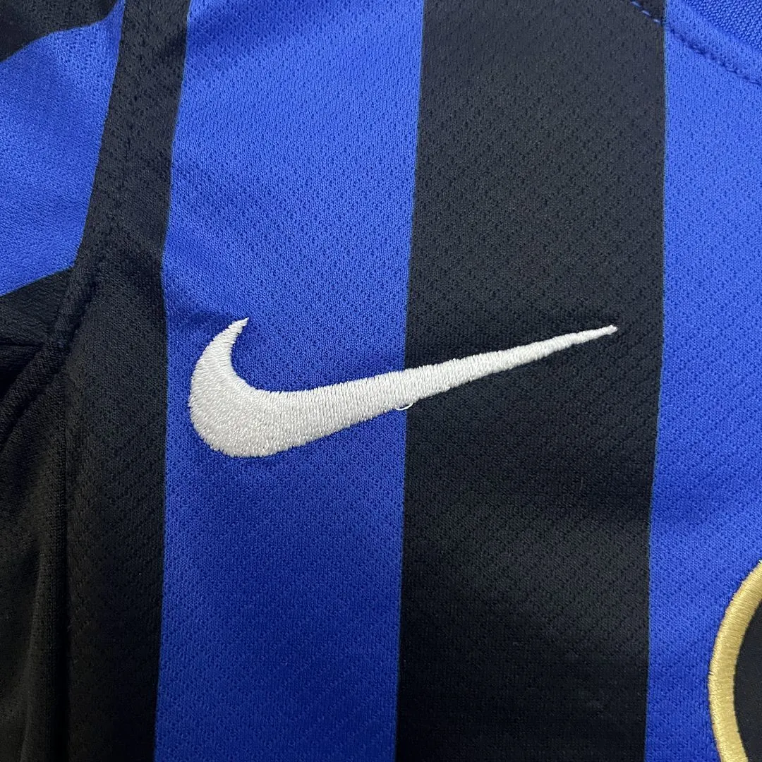 24-25 Inter Milan Home Kid Kits Youth Apparels Football AAAAJersey Yupoo 5