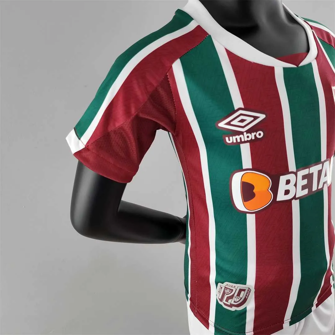 22-23 Fluminense home kids kit 1