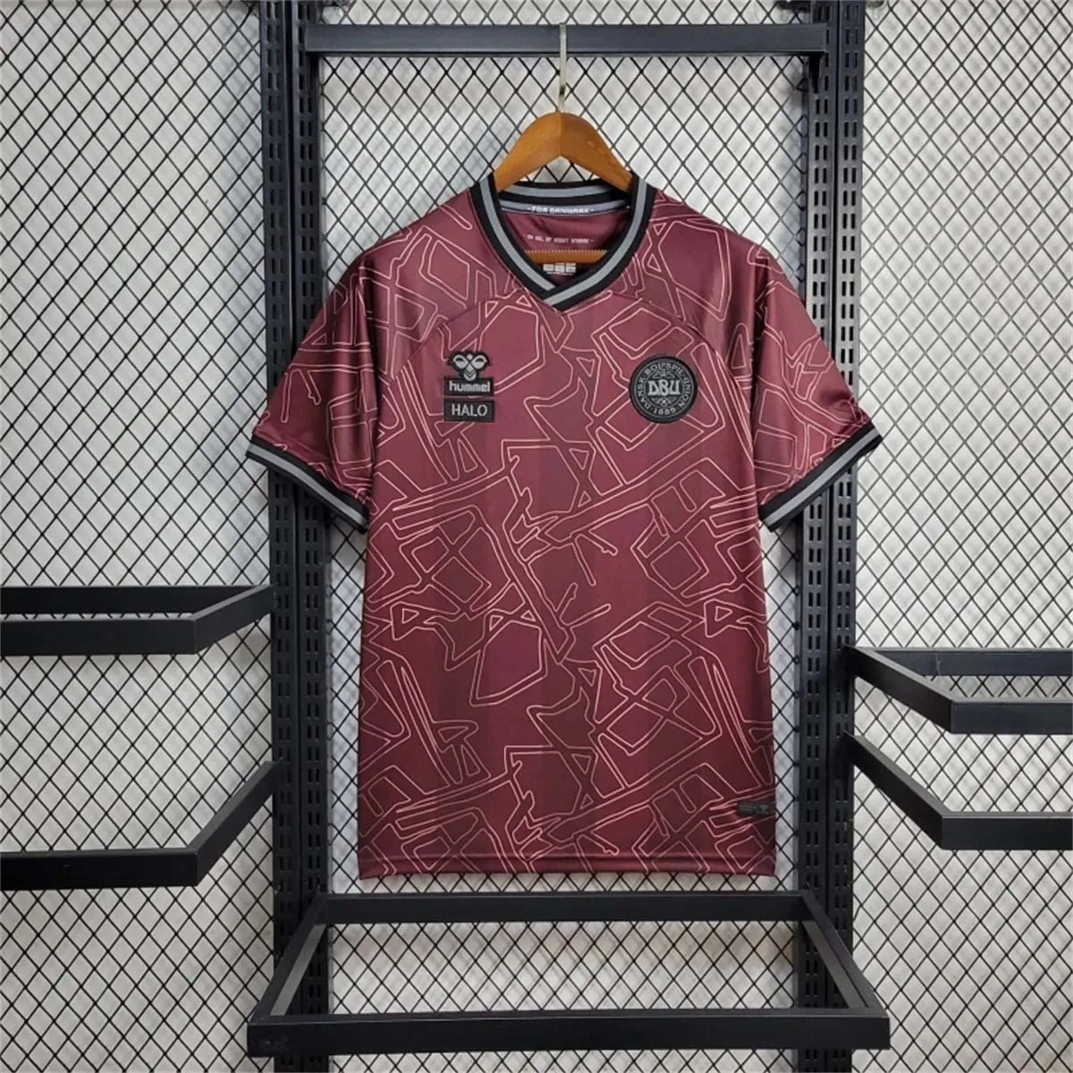 2024 Denmark Hummel x Halo Special Edition Shirt Football Apparels Soccer AAAAJersey Yupoo 5