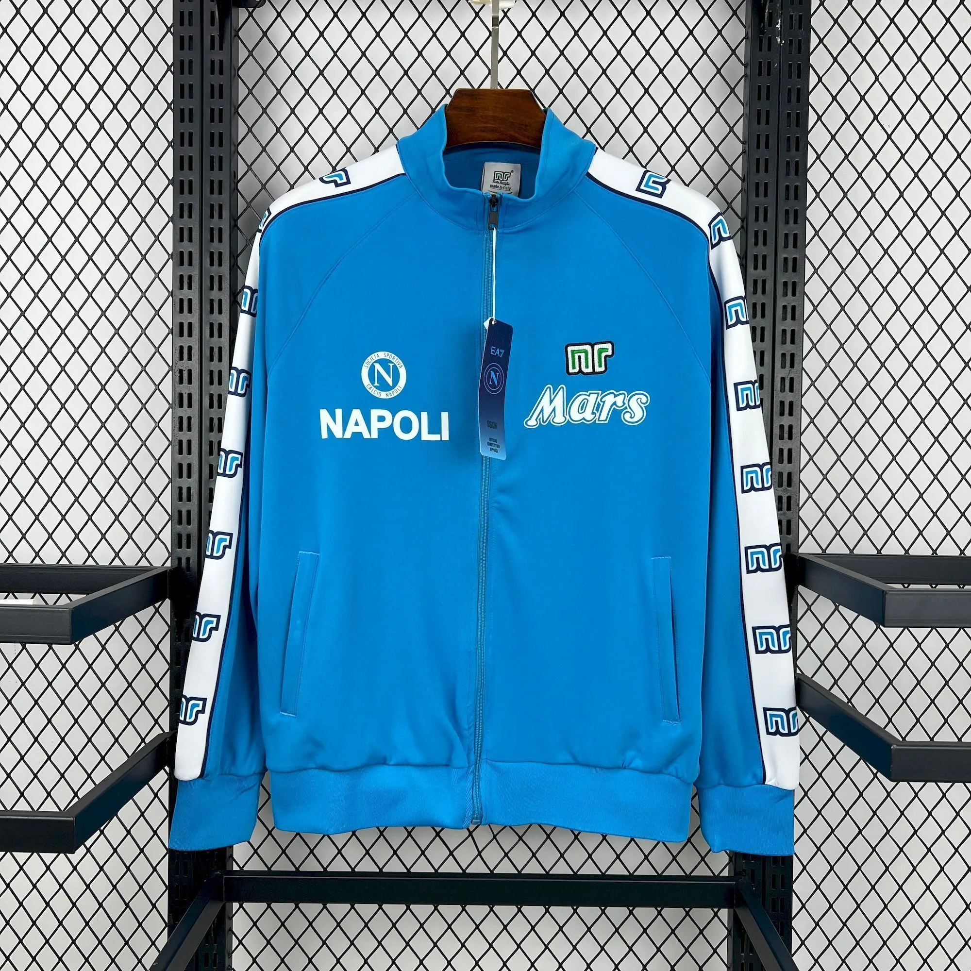 88-89 Napoli Retro Windbreaker Jackets Yupoo 7