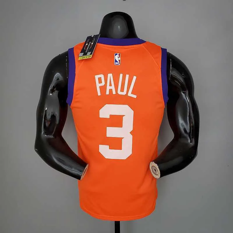 2021 PAUL#3 Suns Jordan Theme Orange 4