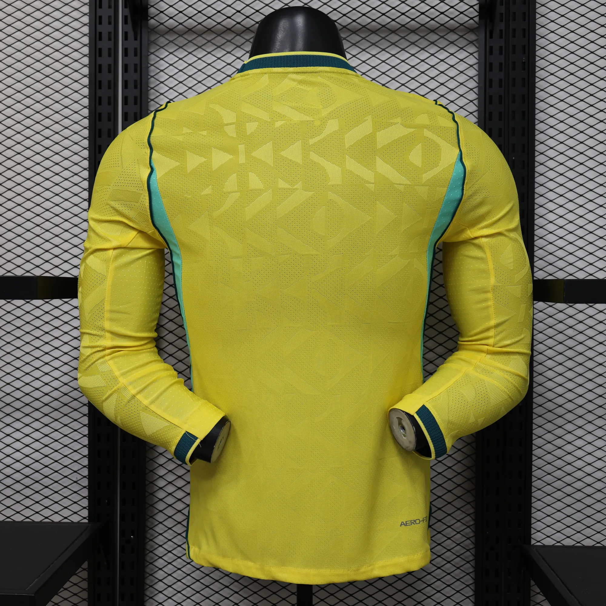 2026 World Cup Brazil Home Kit Player Version Football Long Sleeve Shirt AAAAJersey Supply Yupoo 6