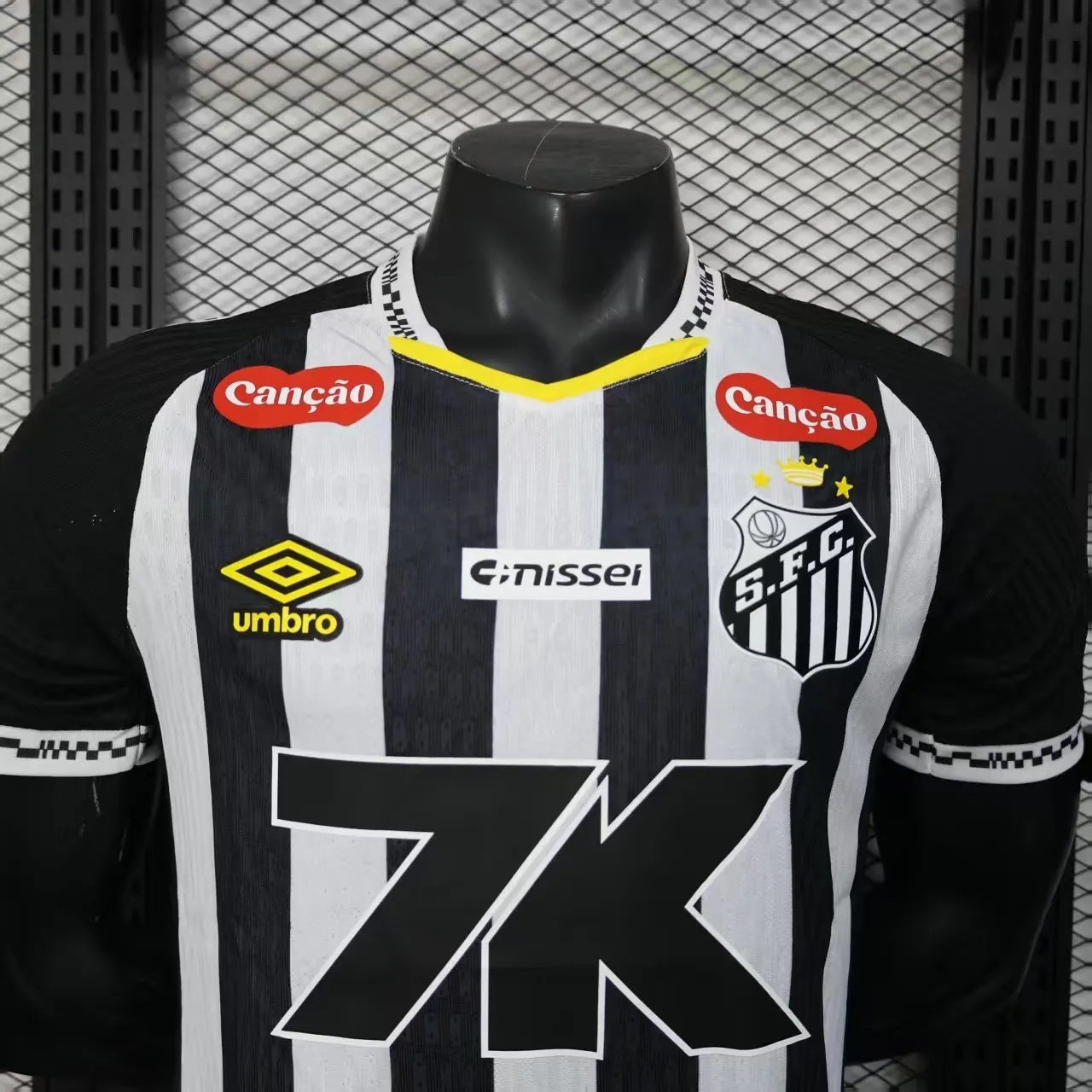 25-26 Santos Away Kit Full Sponsor Player Version Football Shirt AAAAJersey Wholesale Yupoo 2