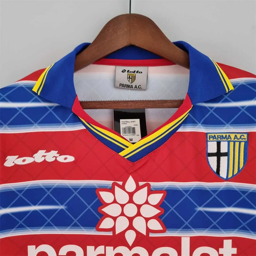 98-99 Parma away Cheap Football Kit 1