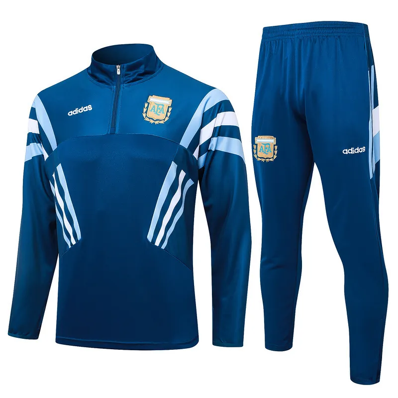 2024 Argentina Long Sleeve Training Suit Football Shirts 3