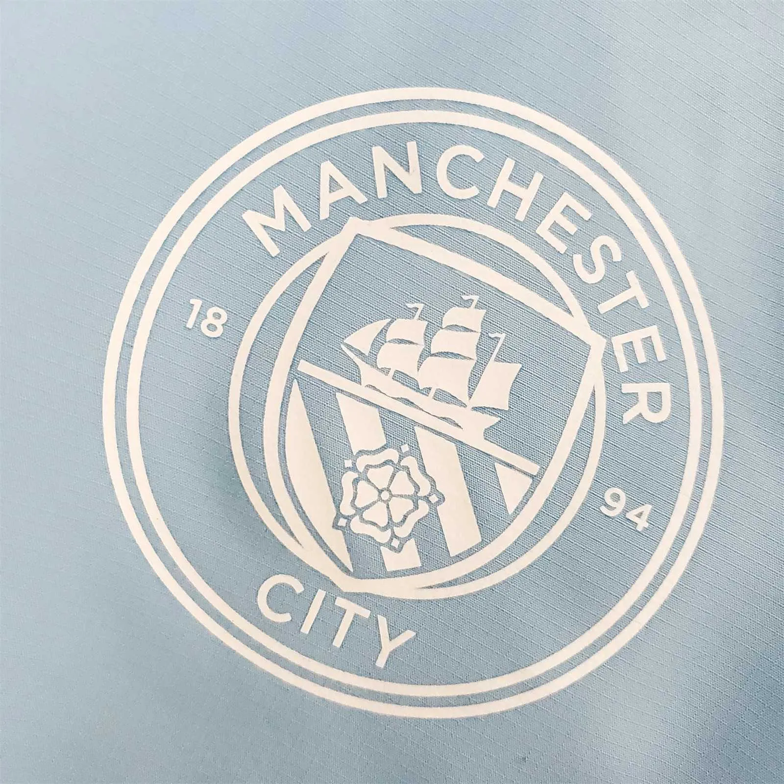 21-22 Manchester City bluewhite windbreaker 2