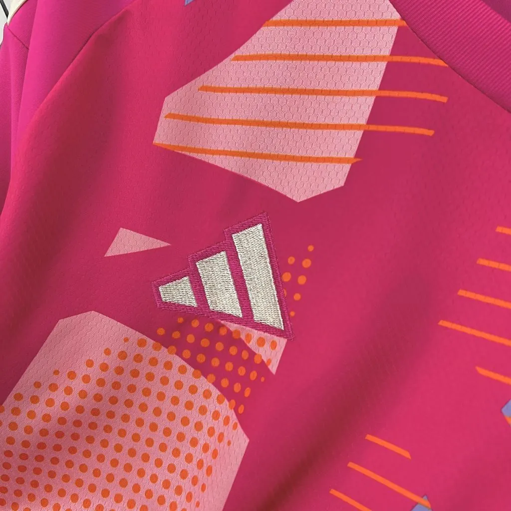 25-26 Flamengo Goalkeeper Pink Shirt Football Uniform AAAAJersey Dropship Yupoo 5