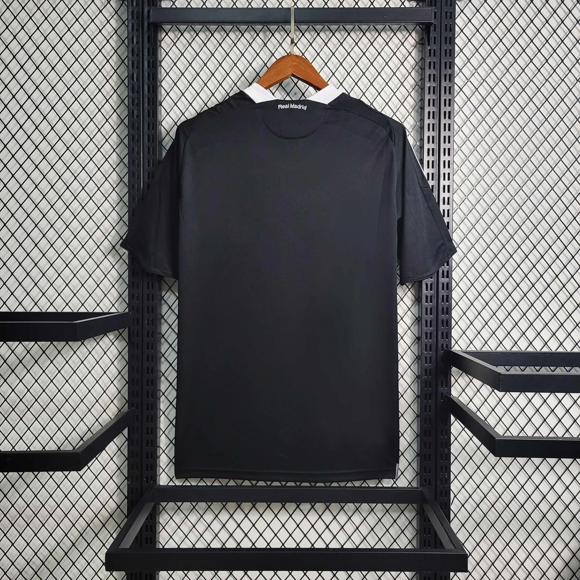 08-09 Real Madrid Retro Third Kit Vintage Black Shirt Soccer Jerseys Yupoo 6