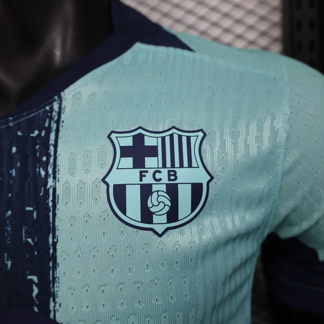 25-26 Barcelona 125th Anniversary Blue Special Edition Player Version Shirt AAAAJersey Wholesal 6