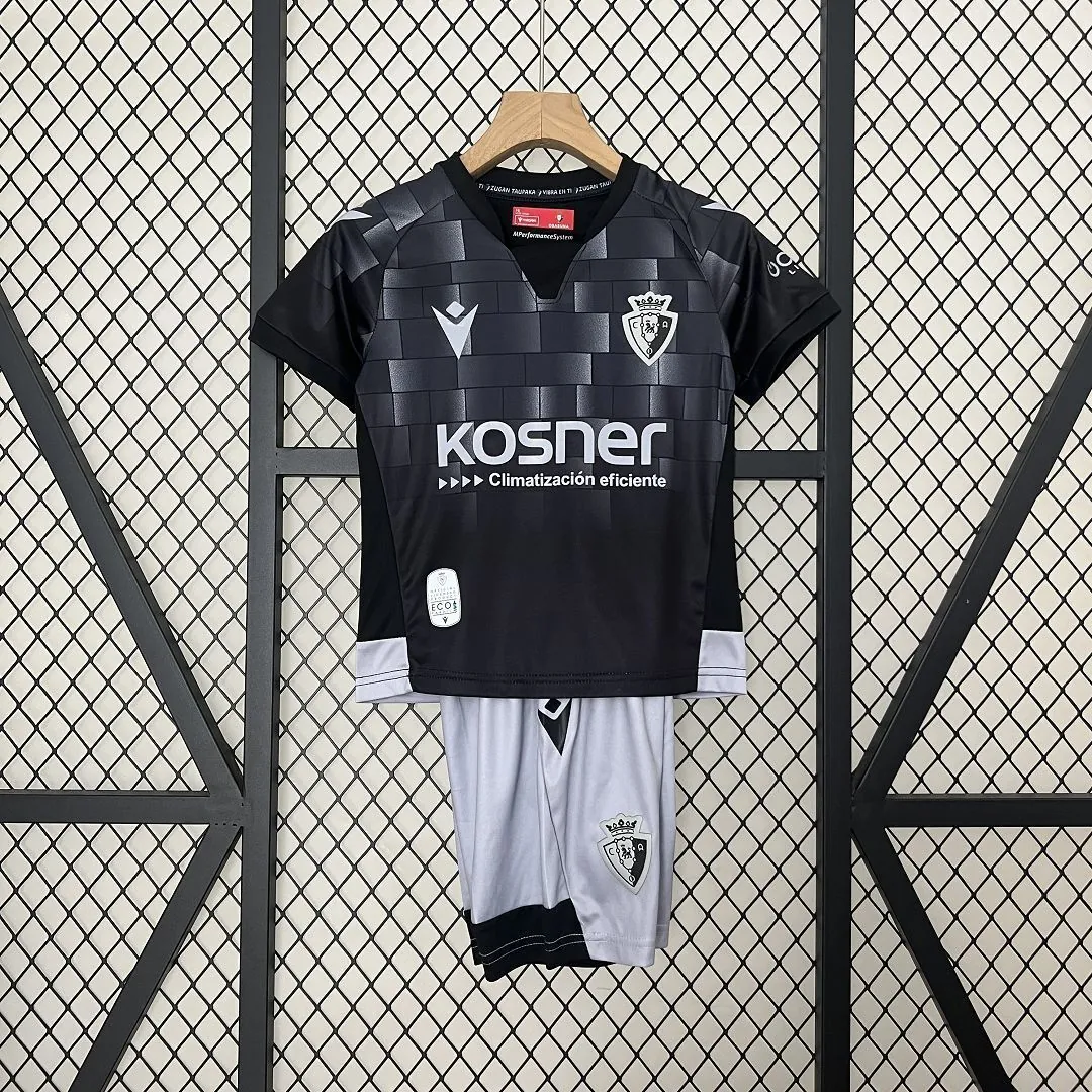24-25 Osasuna Third Kid Kits Youth Apparels Football AAAAJersey Yupoo 9
