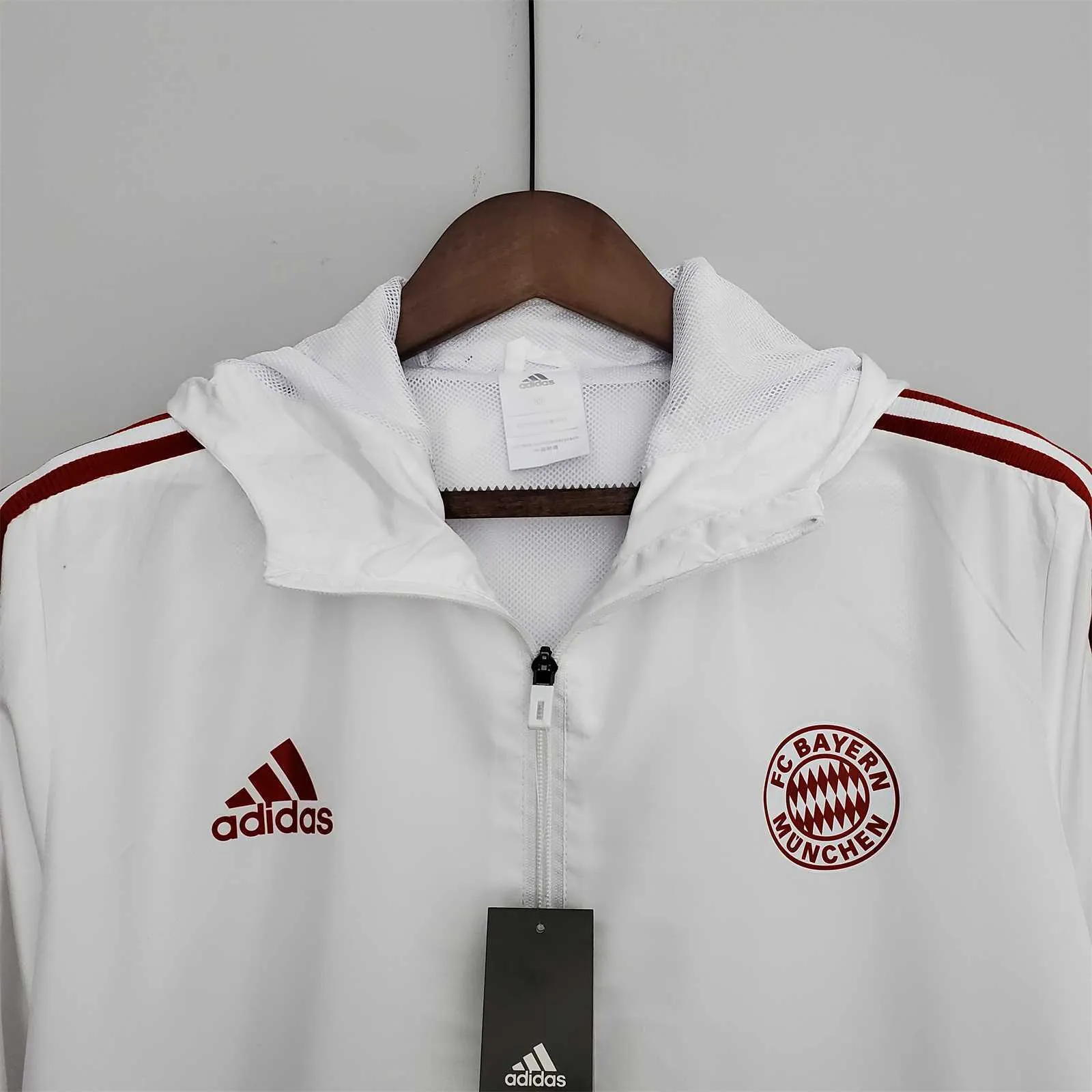 22-23 Bayern white windbreaker 5