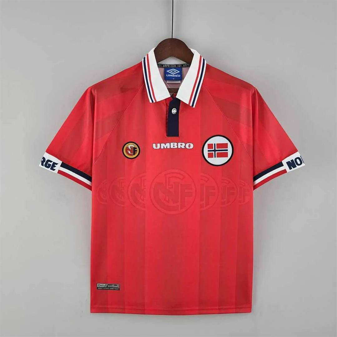 98-99 Norway Home Kit Vintage Shirt 12