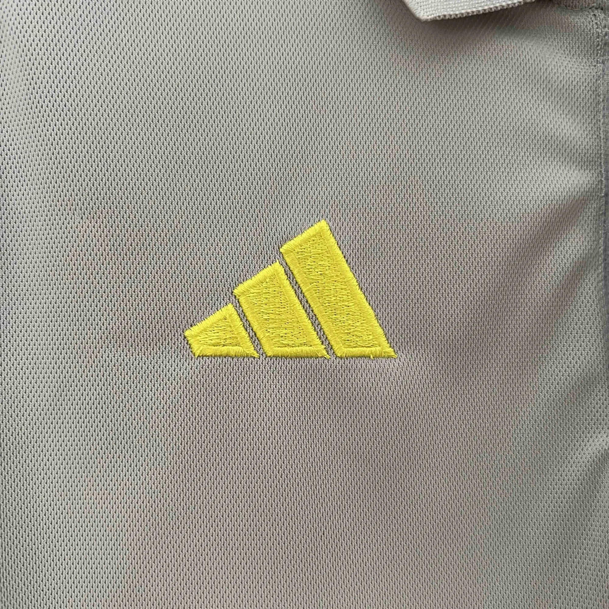 2024 Flamengo Training Gray Polo Shirt Jersey Supplier Yupoo 1