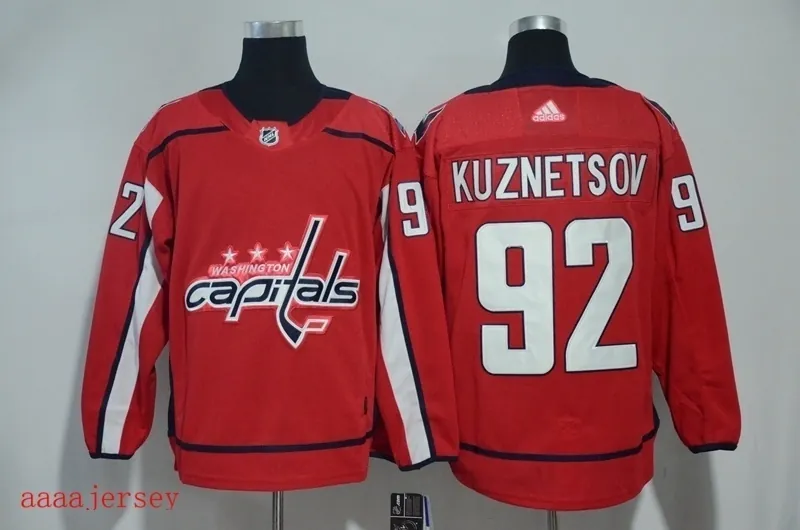 Washington Capitals ice hockey jersey M-3XL 华盛顿首都队冰球服 3