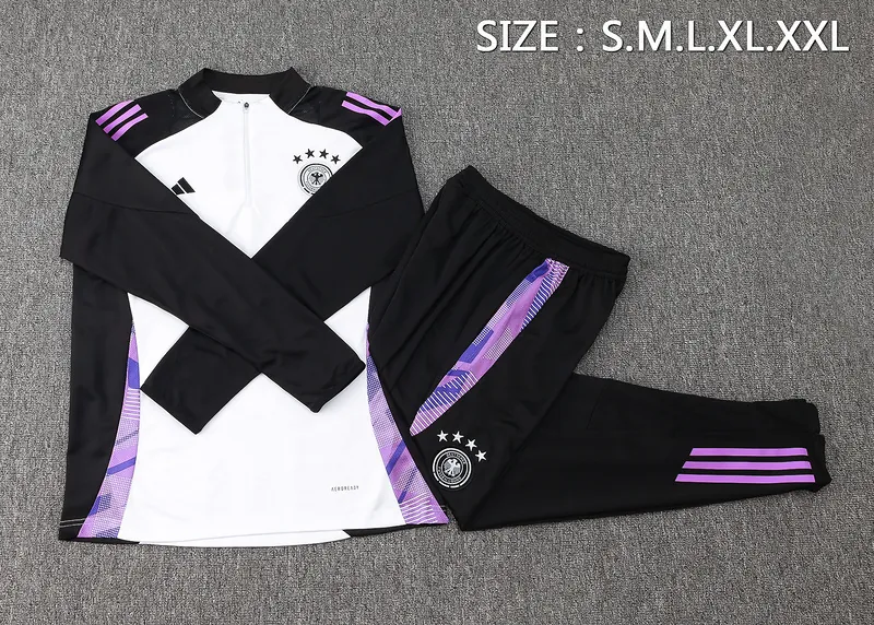 2024 Germany Long Sleeve Training Suit Football Shirts 1