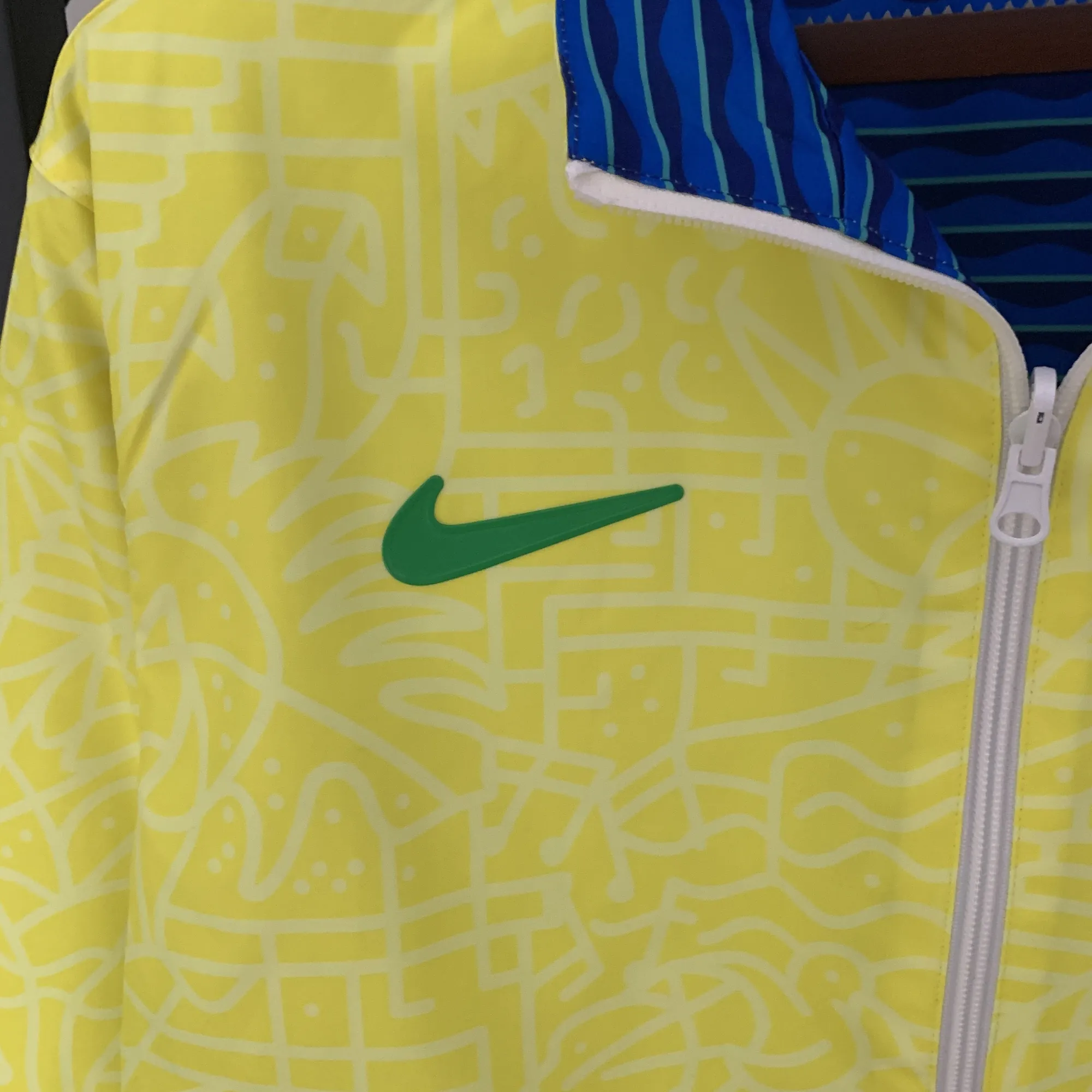 2023 Brazil Trench Coat Reversible Windbreaker S-XX 14