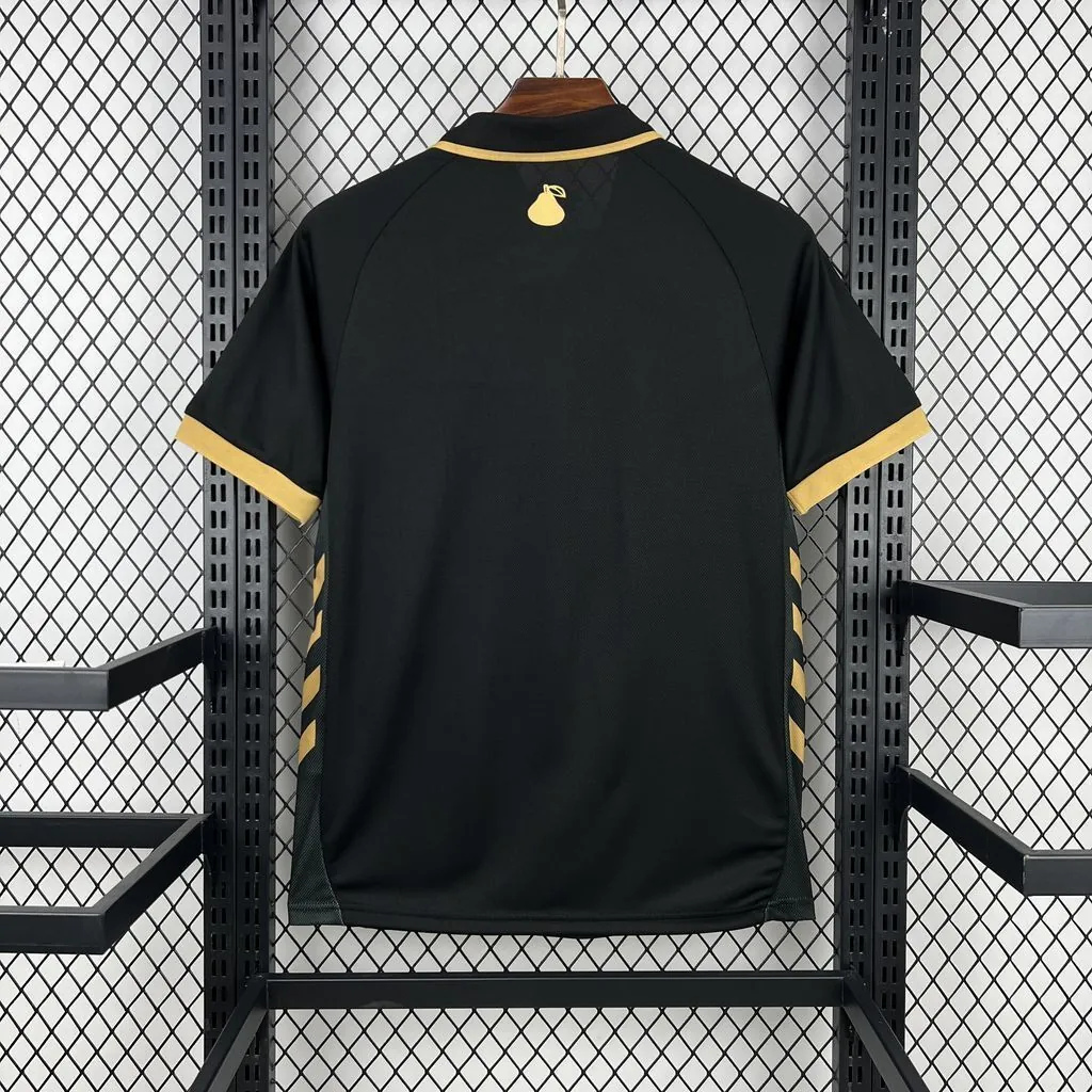 25-26 CD Leganes Mens Black Retro Kit Vintage Soccer T-Shirt AAAAJersey Supply Yupoo 4
