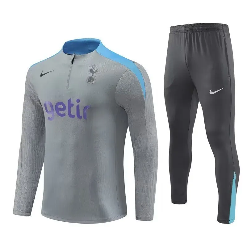 24-25 Tottenham Long Sleeve Training Suit Football Shirts 3