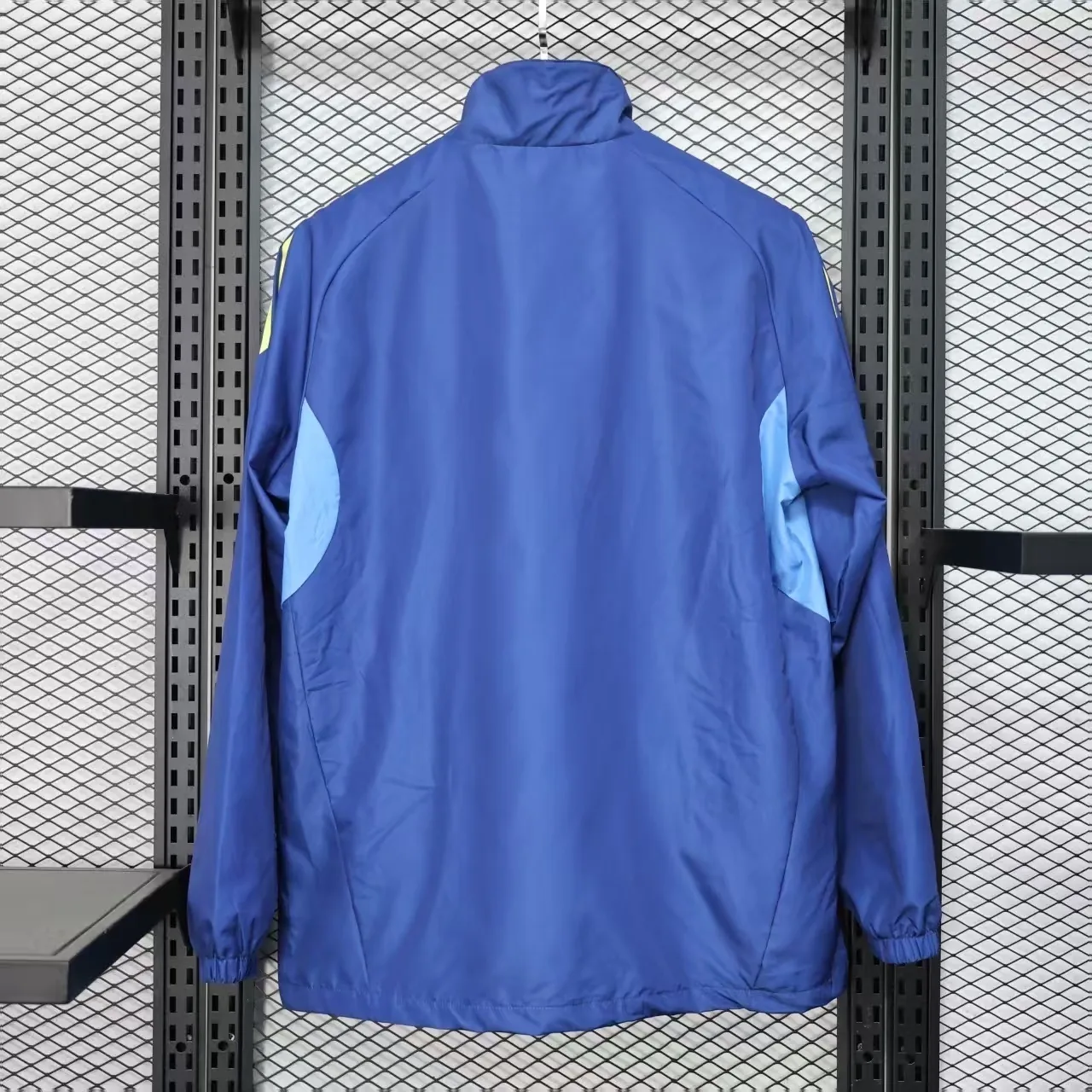 25-26 Club America Blue Windbreaker Jacket AAAAJersey Supply Yupoo 4