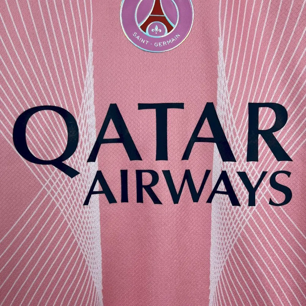 25-26 PSG Pink Kit Special Edition Soccer AAAAJersey Yupoo 4