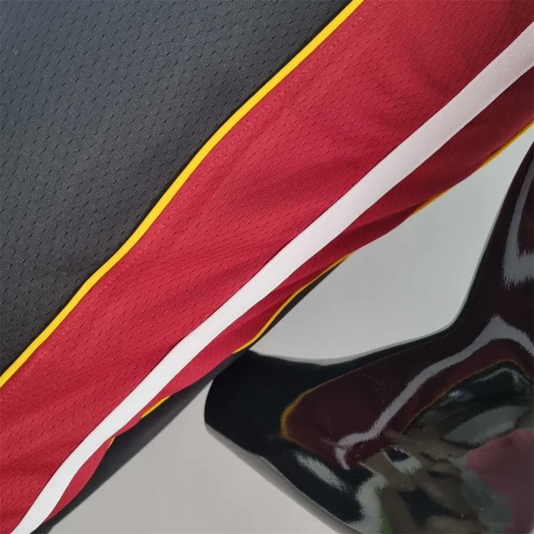 75th Anniversary Miami Heat ADEBAYO#13 black NBA Jersey 4