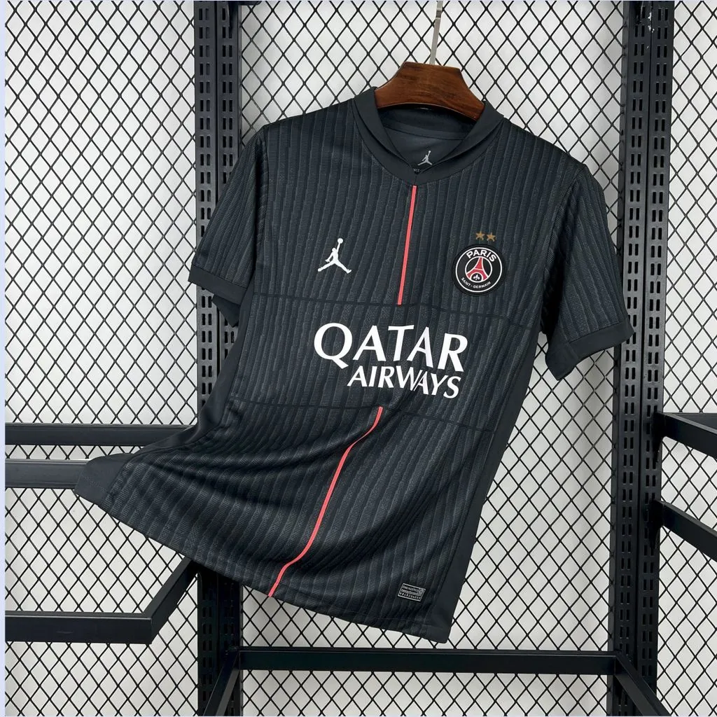 25-26 PSG Two Star ⭐️⭐️ Mens Away Kit Football T-Shirts AAAAJersey Dropship Yupoo 2 2