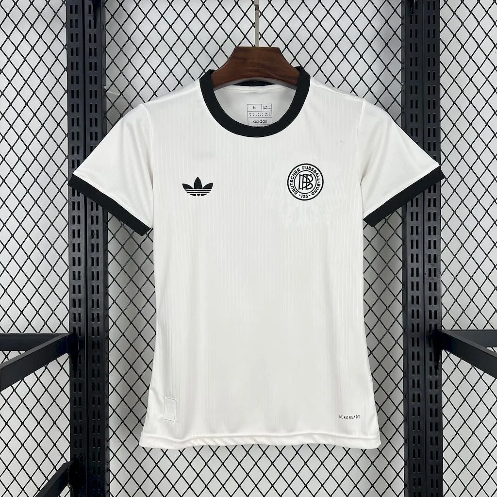 25-26 Germany 125th Anniversary Womens White Shirt Lady Apparels AAAAJersey Supply Yupoo 8