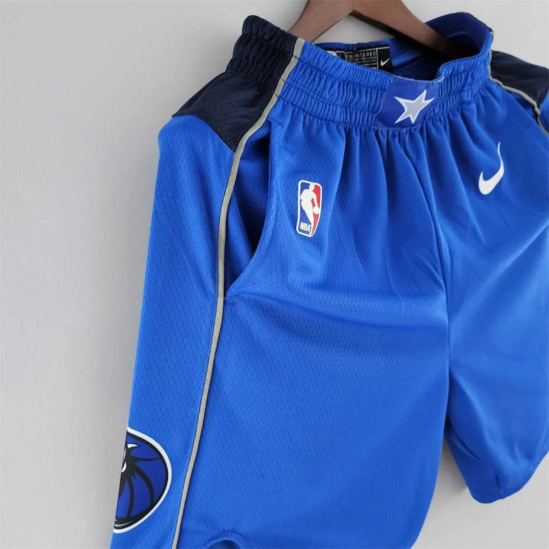 Dallas Mavericks NBA Shorts Blue 8