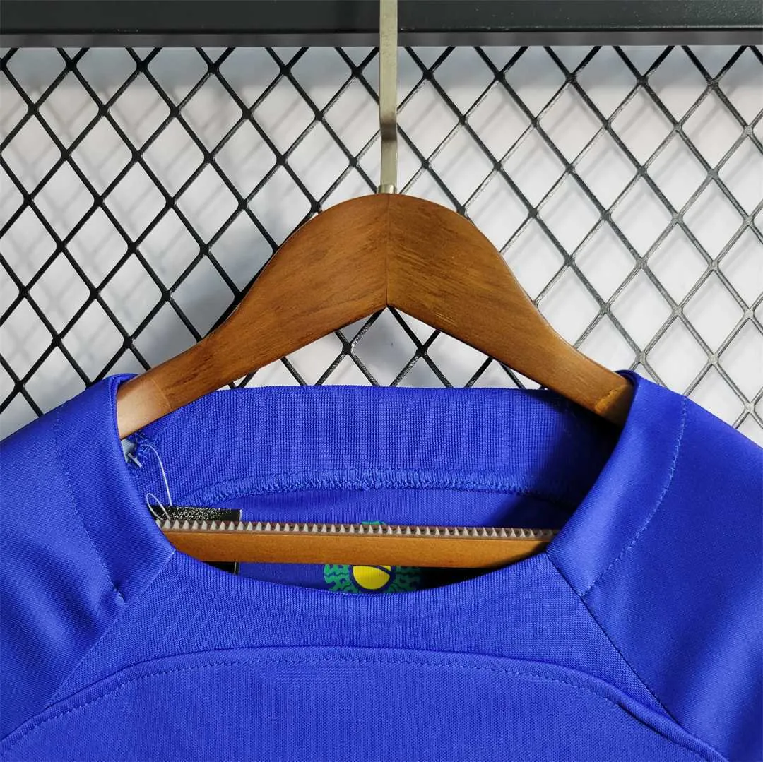 2022 Brazil away kids kit 1