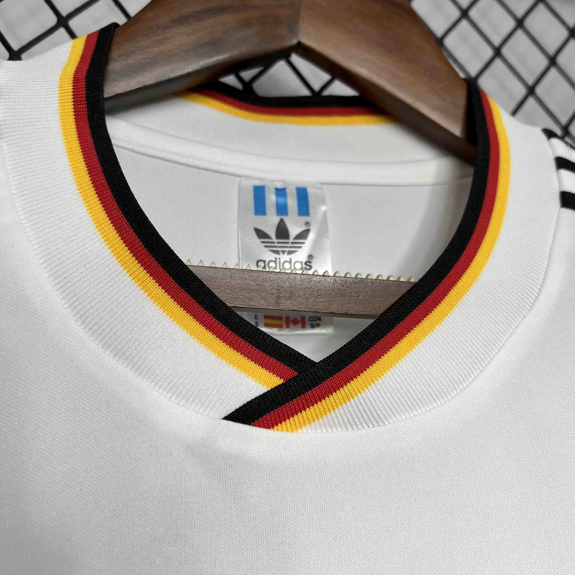 1986 Germany Home Retro Kit Vintage Shirt AAAAJersey Wholesale Yupoo 2