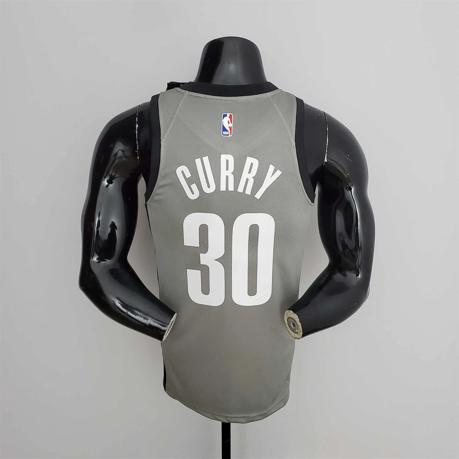 Nets Curry #30 Flyer Grey NBA Jersey 9