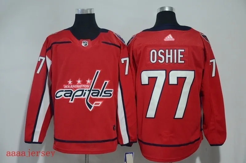 Washington Capitals ice hockey jersey M-3XL 华盛顿首都队冰球服 1
