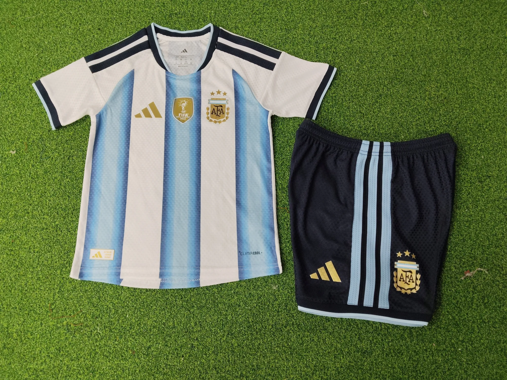 2026 World Cup Argentina Home Kid Kits Player Version Children Sets AAAAJersey Supplier Yupoo 6