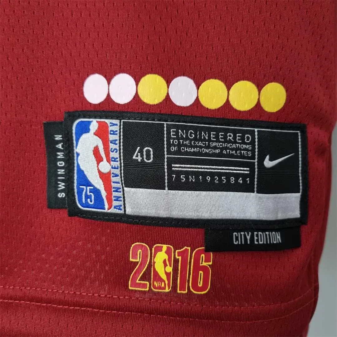 2022 Cleveland Cavaliers GARLAND#10 Urban Edition Red NBA Jersey 1
