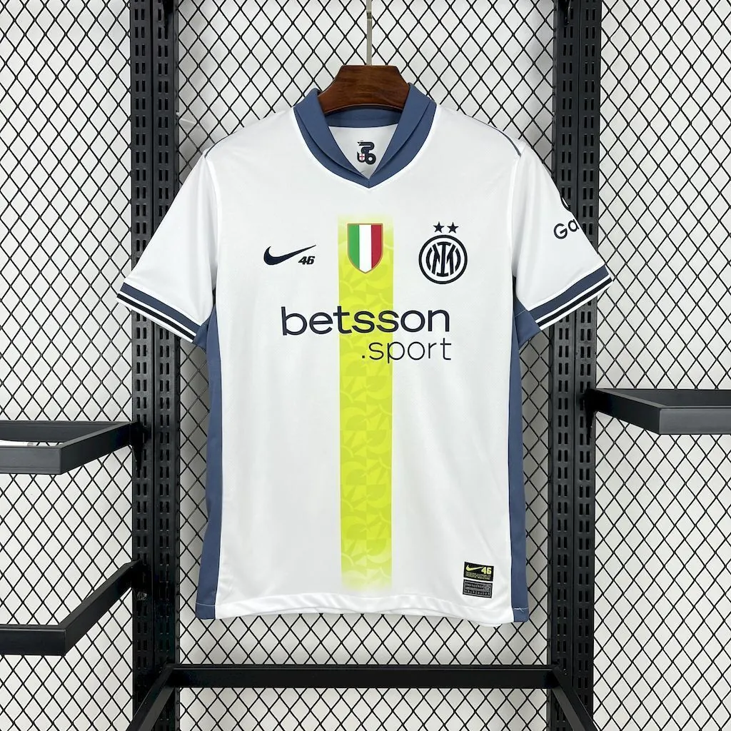 24-25 Inter Milan x Valentino Rossi Away Kit Football T-Shirt AAAAJersey Yupoo 8
