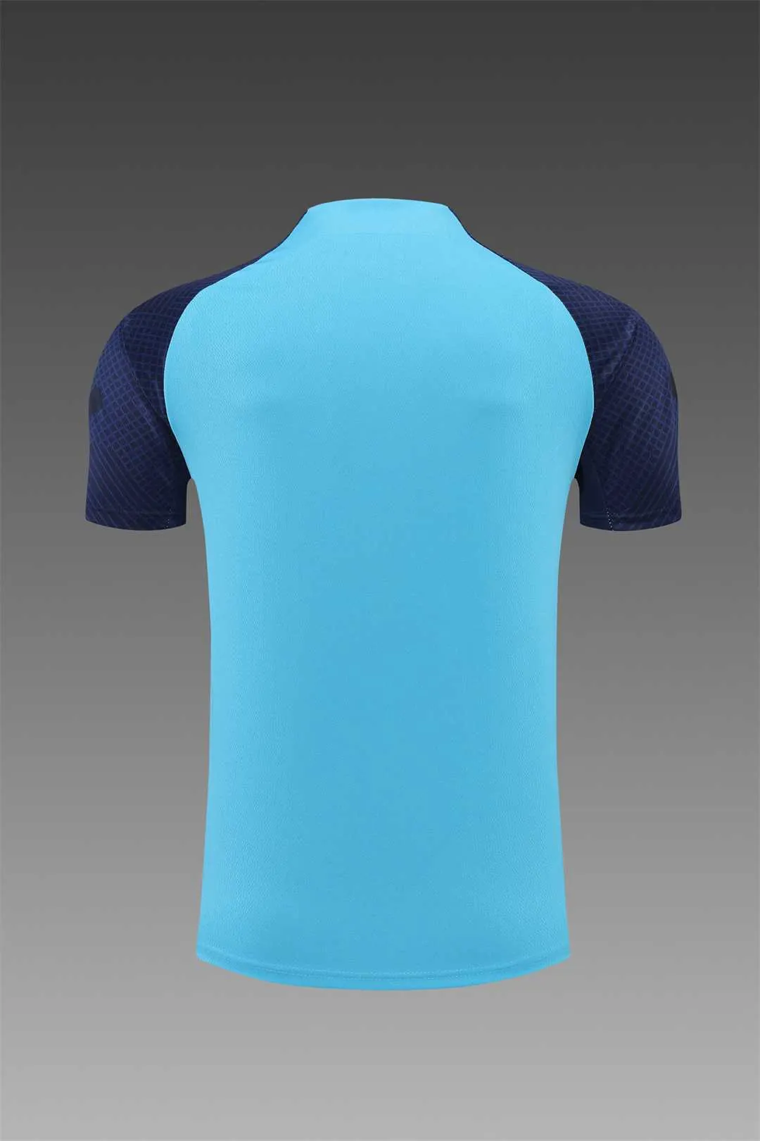 22-23 Atletico Madrid Training Short Sleeve Kit Blue 6