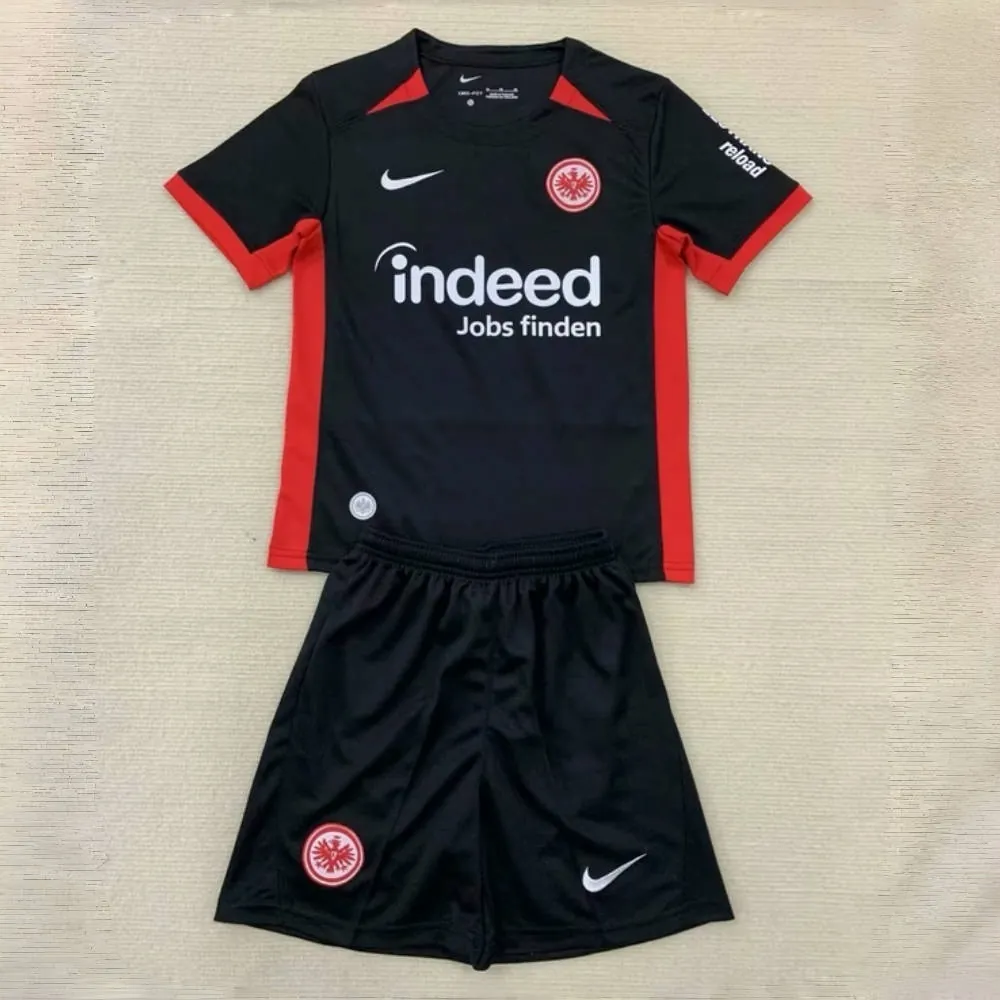 24-25 Frankfurt Away Kid Kits Youth Apparels Soccer AAAAJersey Yupoo 2