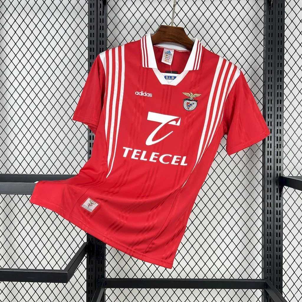 97-98 Benfica Home Retro Kit Vintage Shirt AAAAJersey Supply Yupoo 7